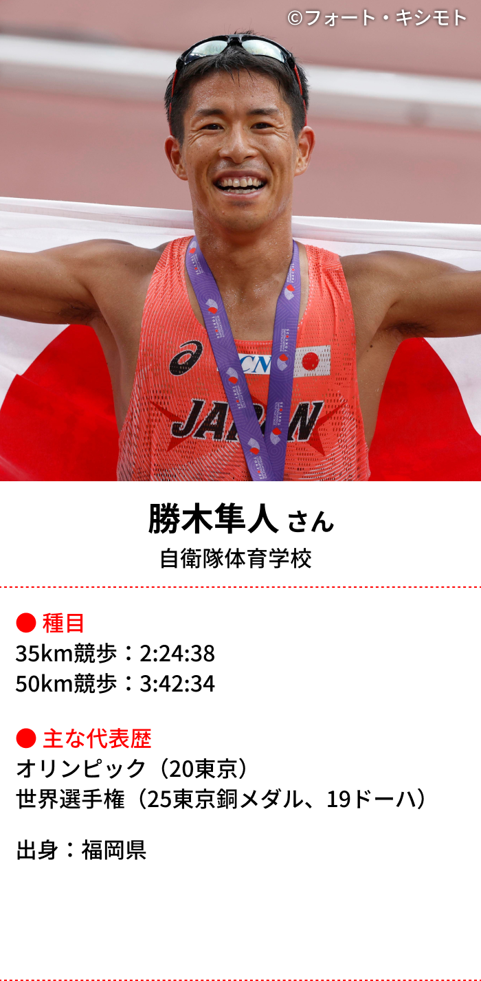 勝木隼人さんの近影