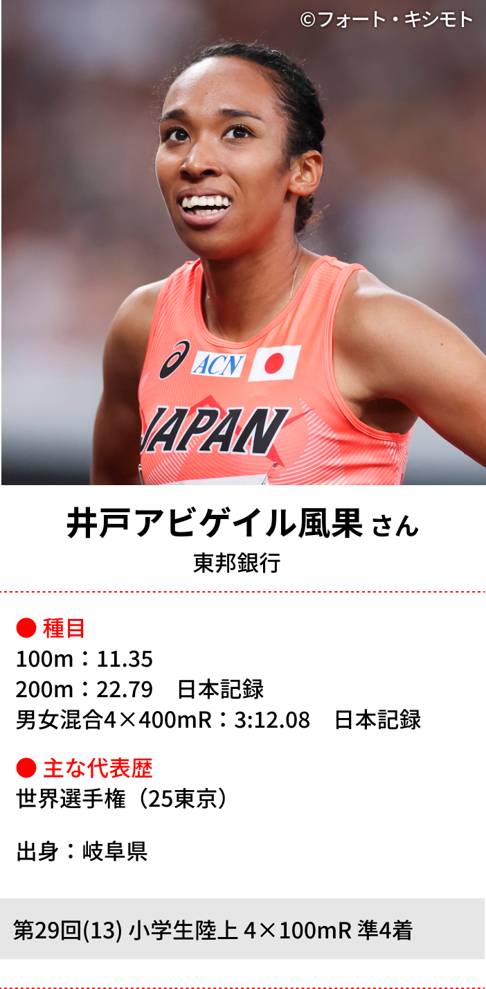 井戸アビゲイル風果さんの近影