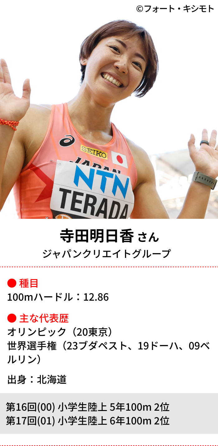 寺田明日香さんの近影